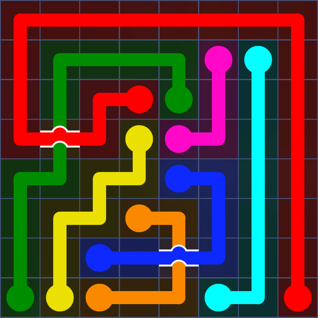 Flow Free 1110 Solution