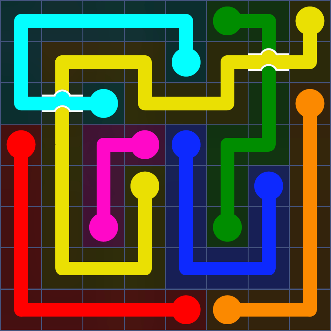 Flow Free 1081 Solution