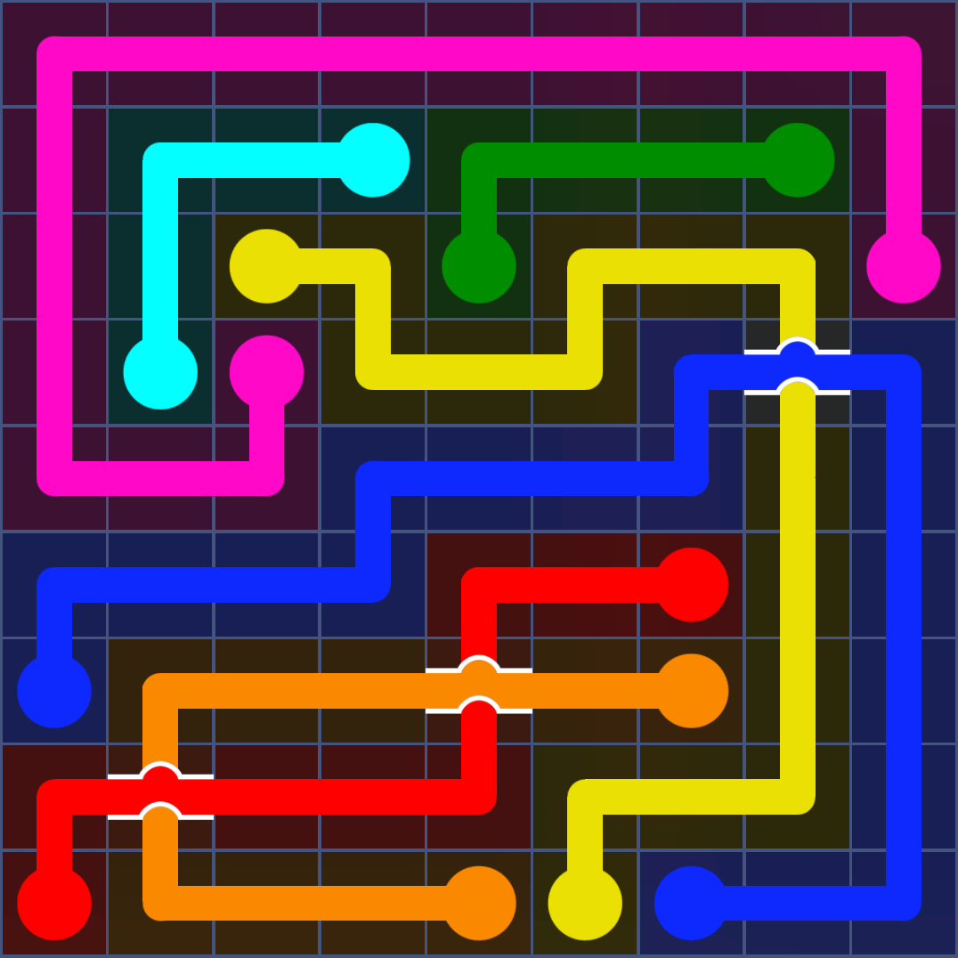 Flow Free 1121 Solution