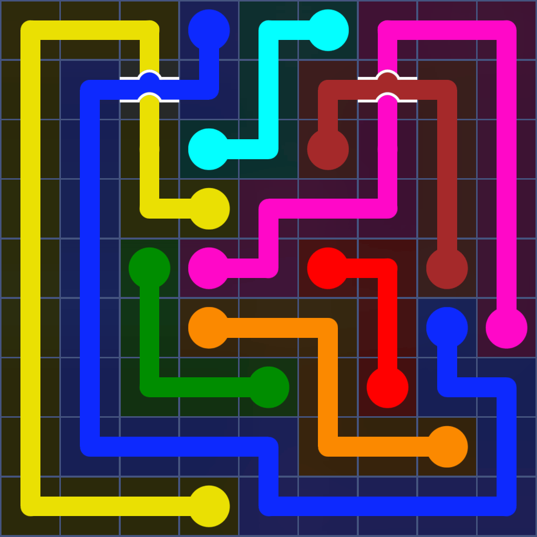 Flow Free 1114 Solution