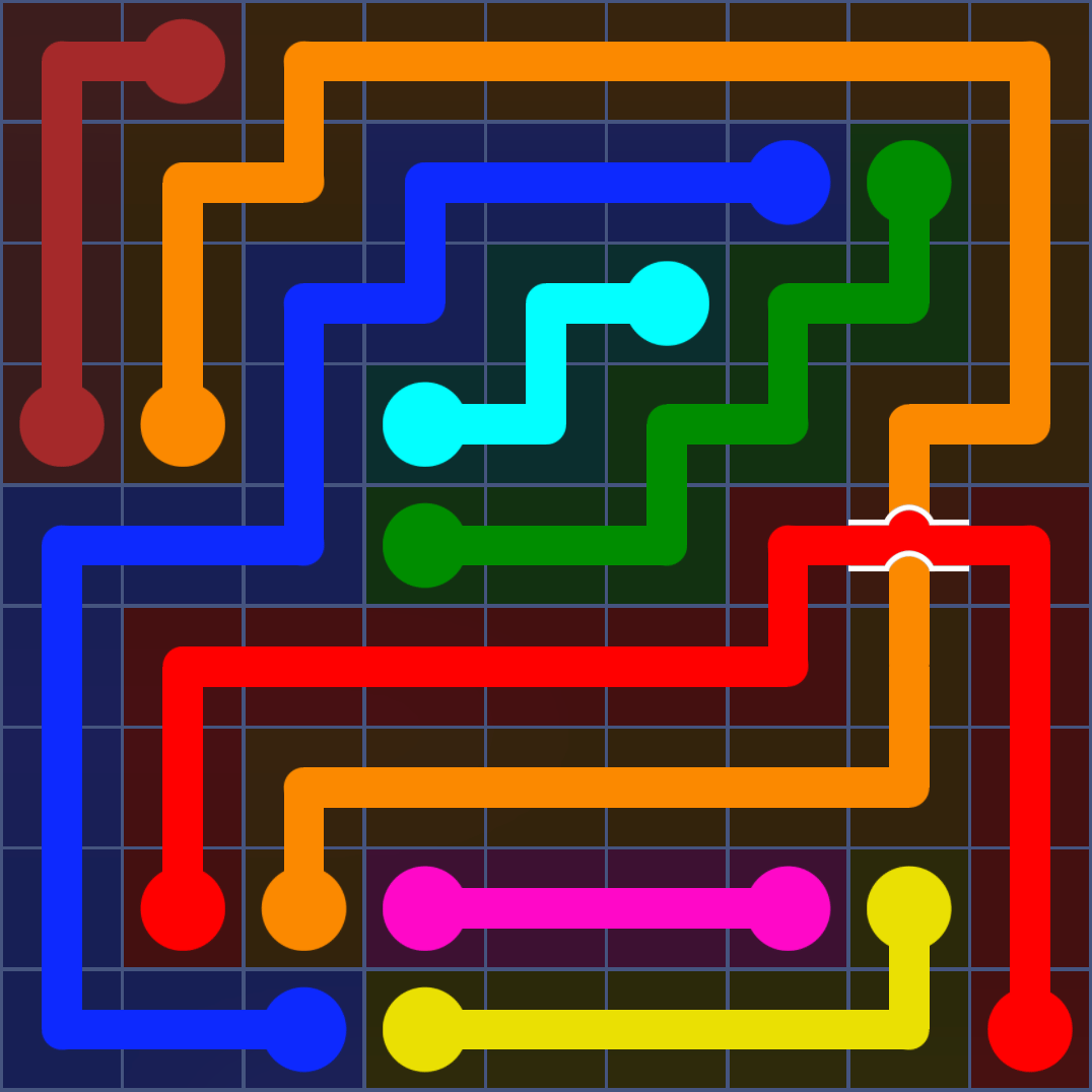 Flow Free 1127 Solution