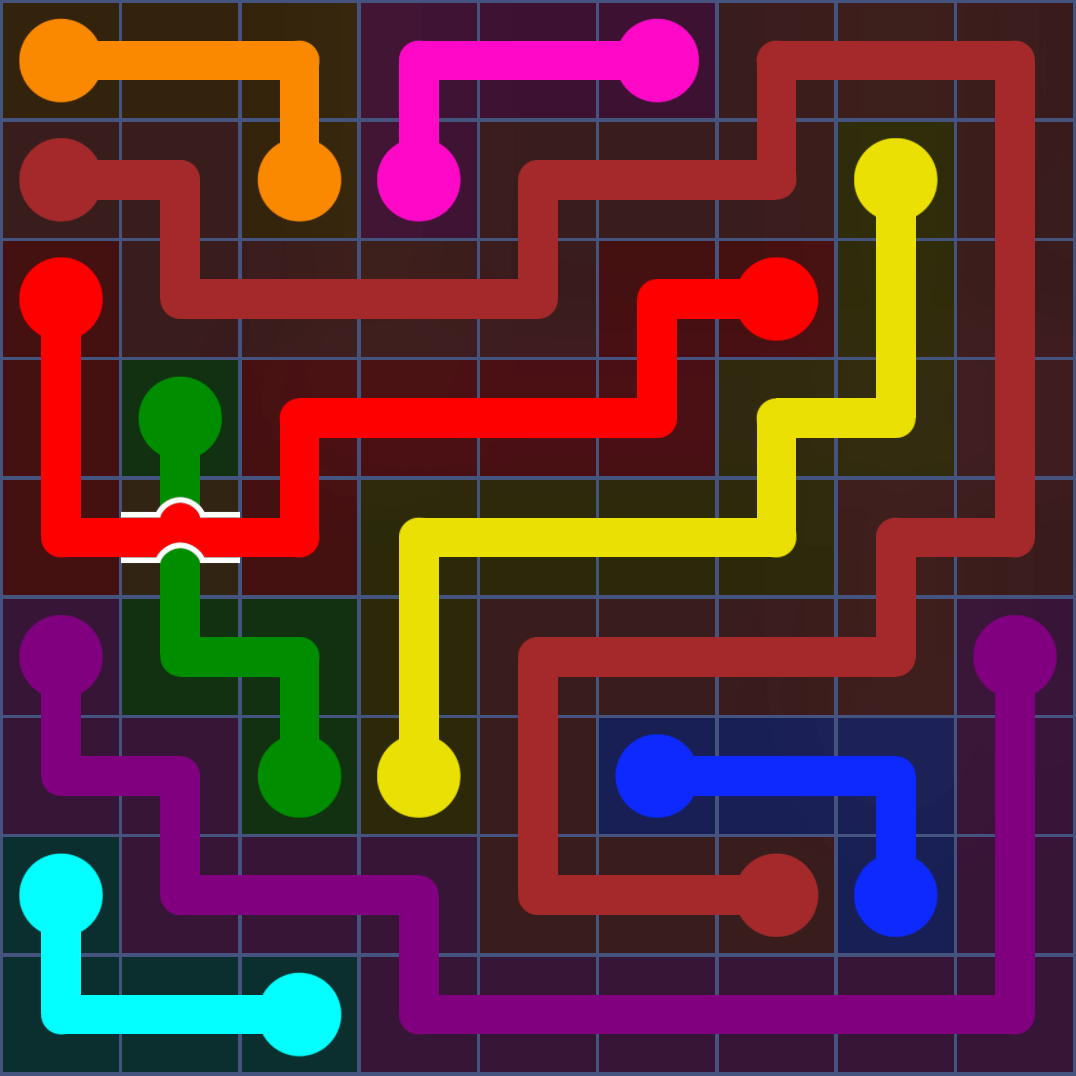 Flow Free 1128 Solution