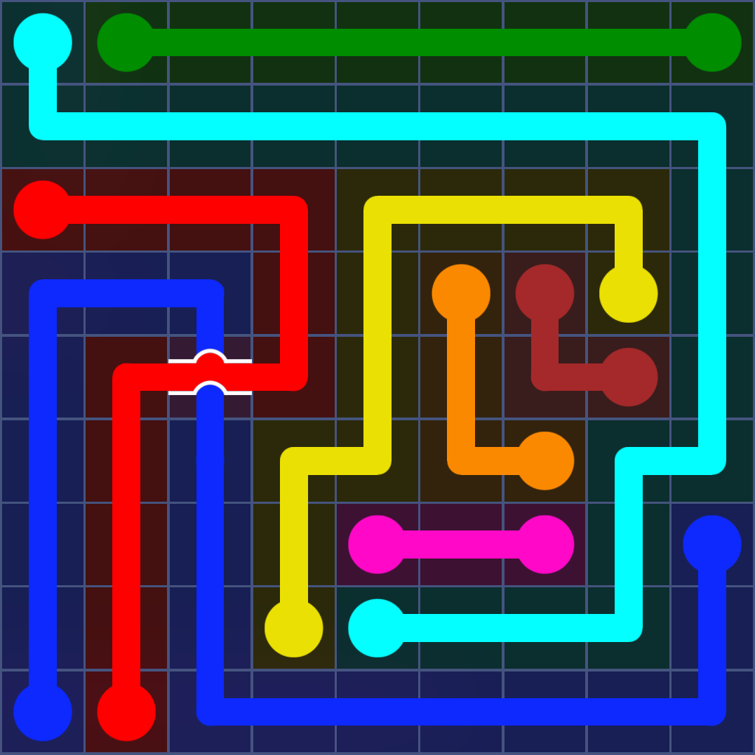 Flow Free 1131 Solution