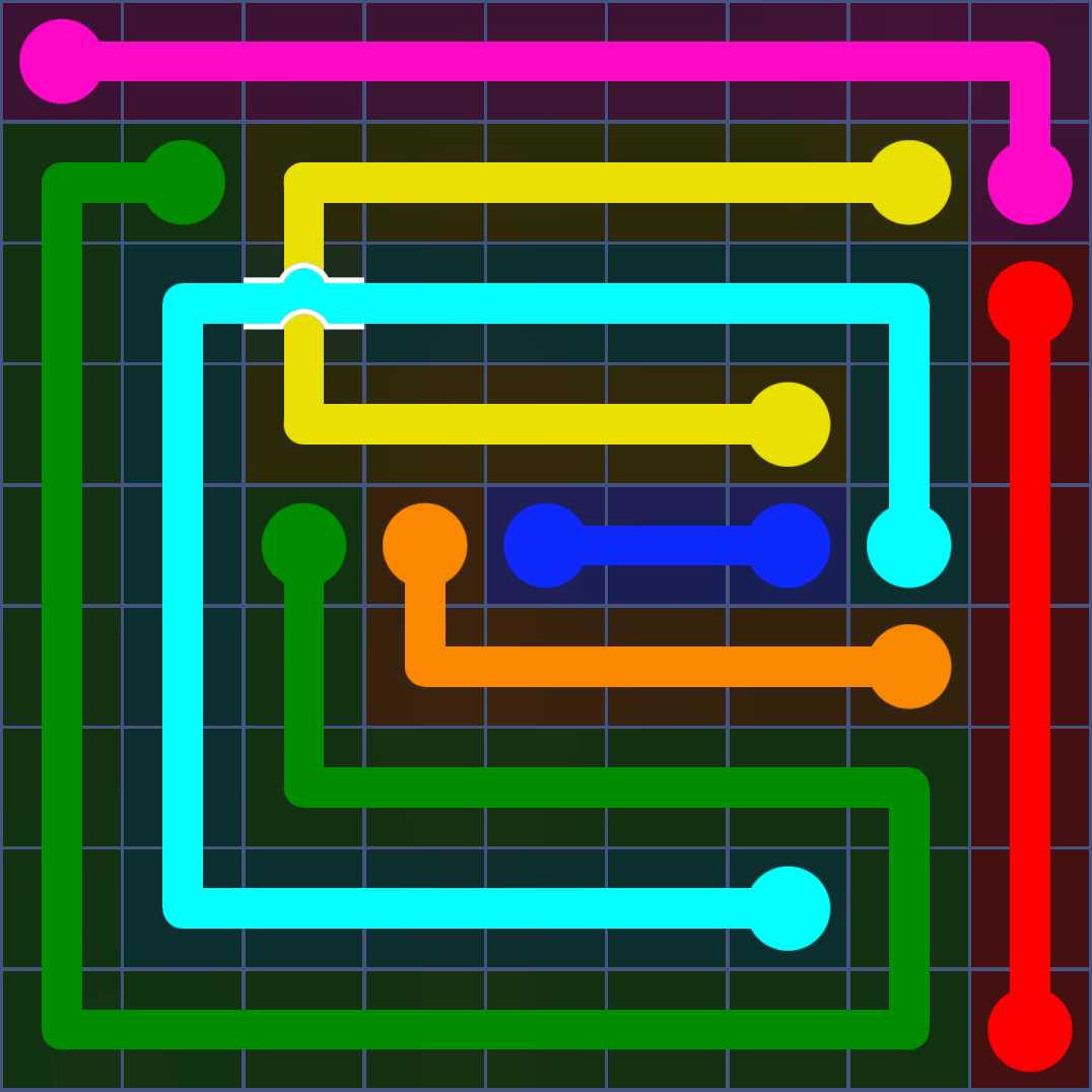 Flow Free 1133 Solution
