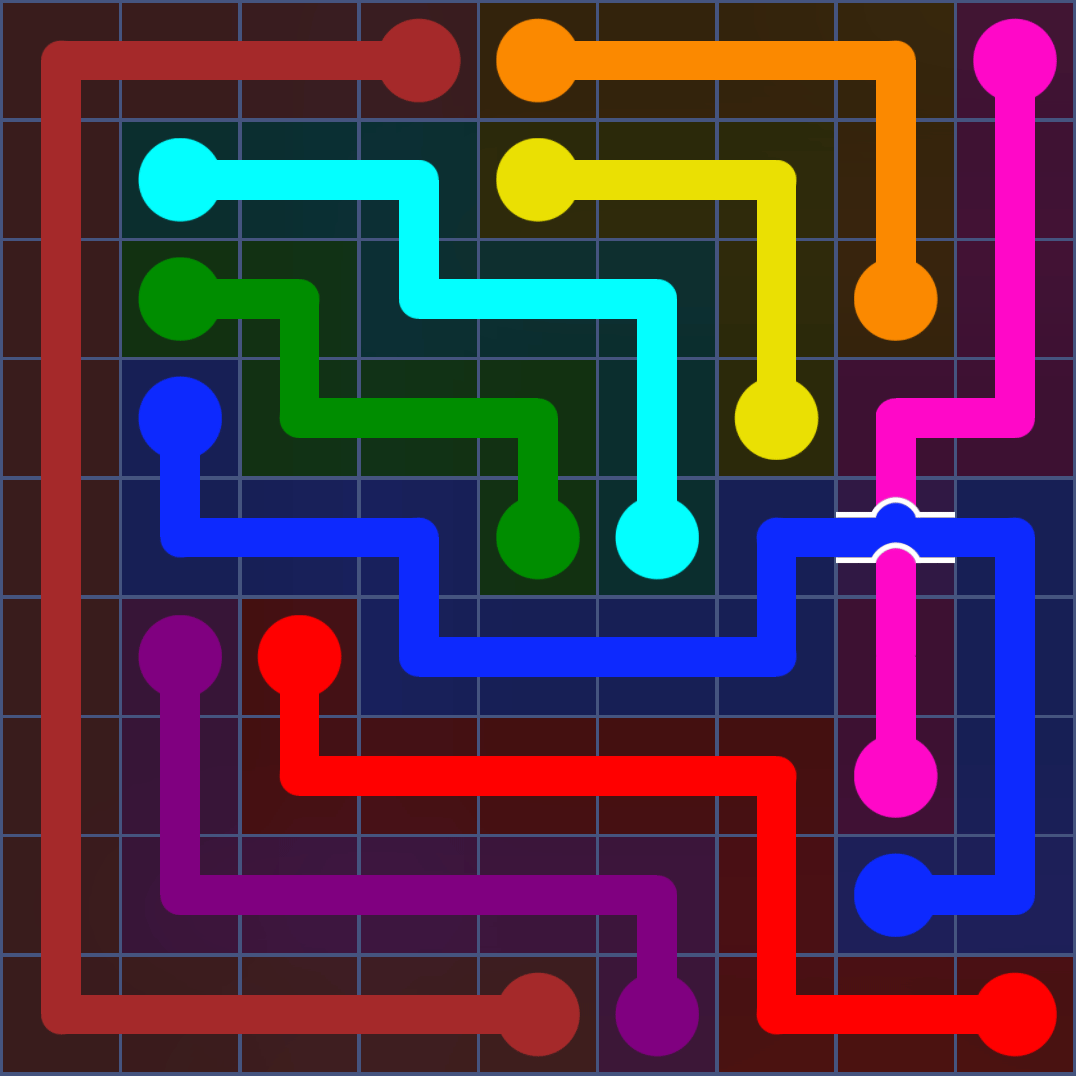 Flow Free 1137 Solution