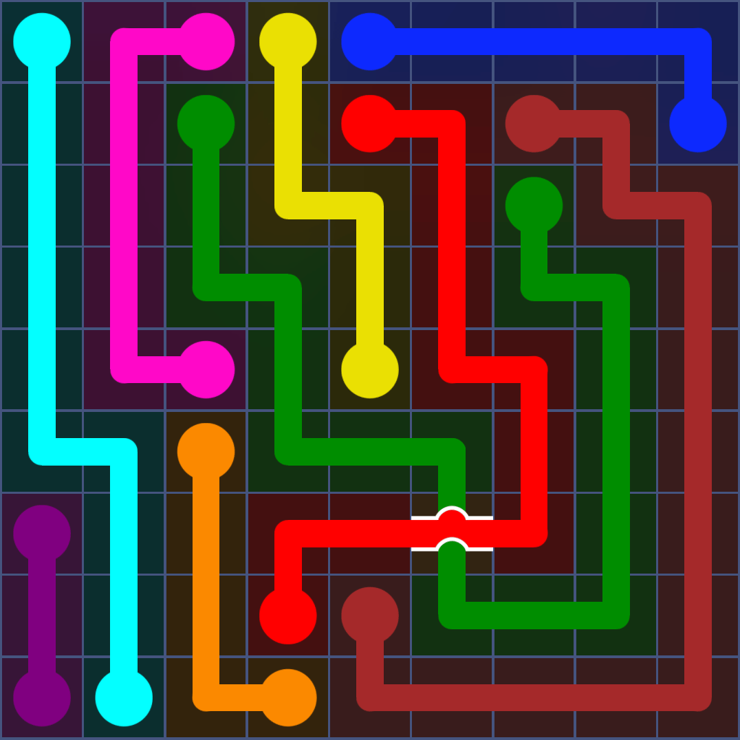 Flow Free 1144 Solution