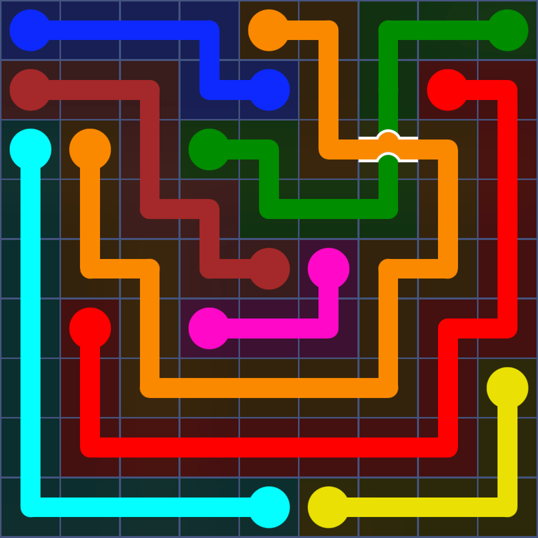 Flow Free 1151 Solution