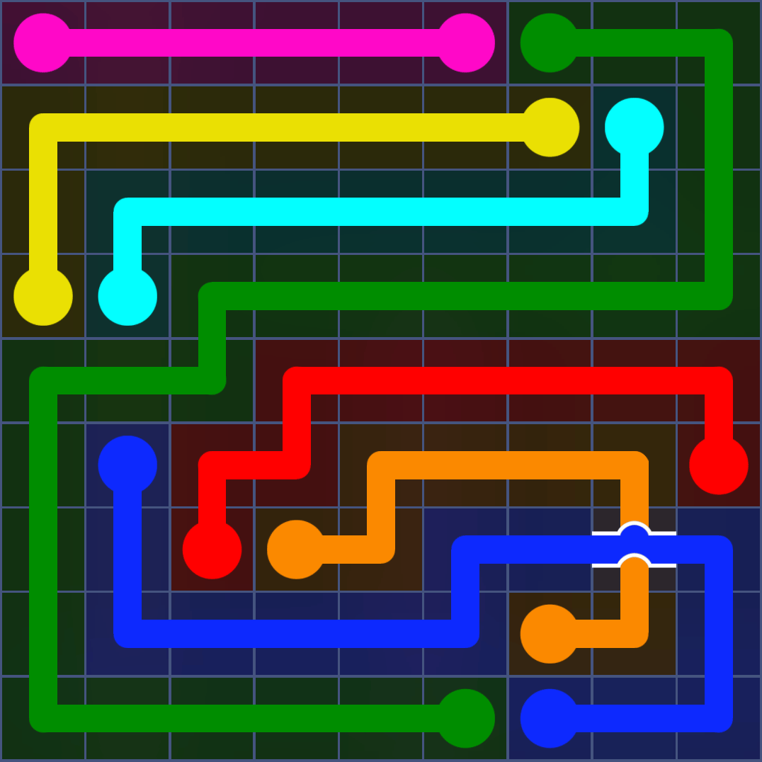 Flow Free 1163 Solution