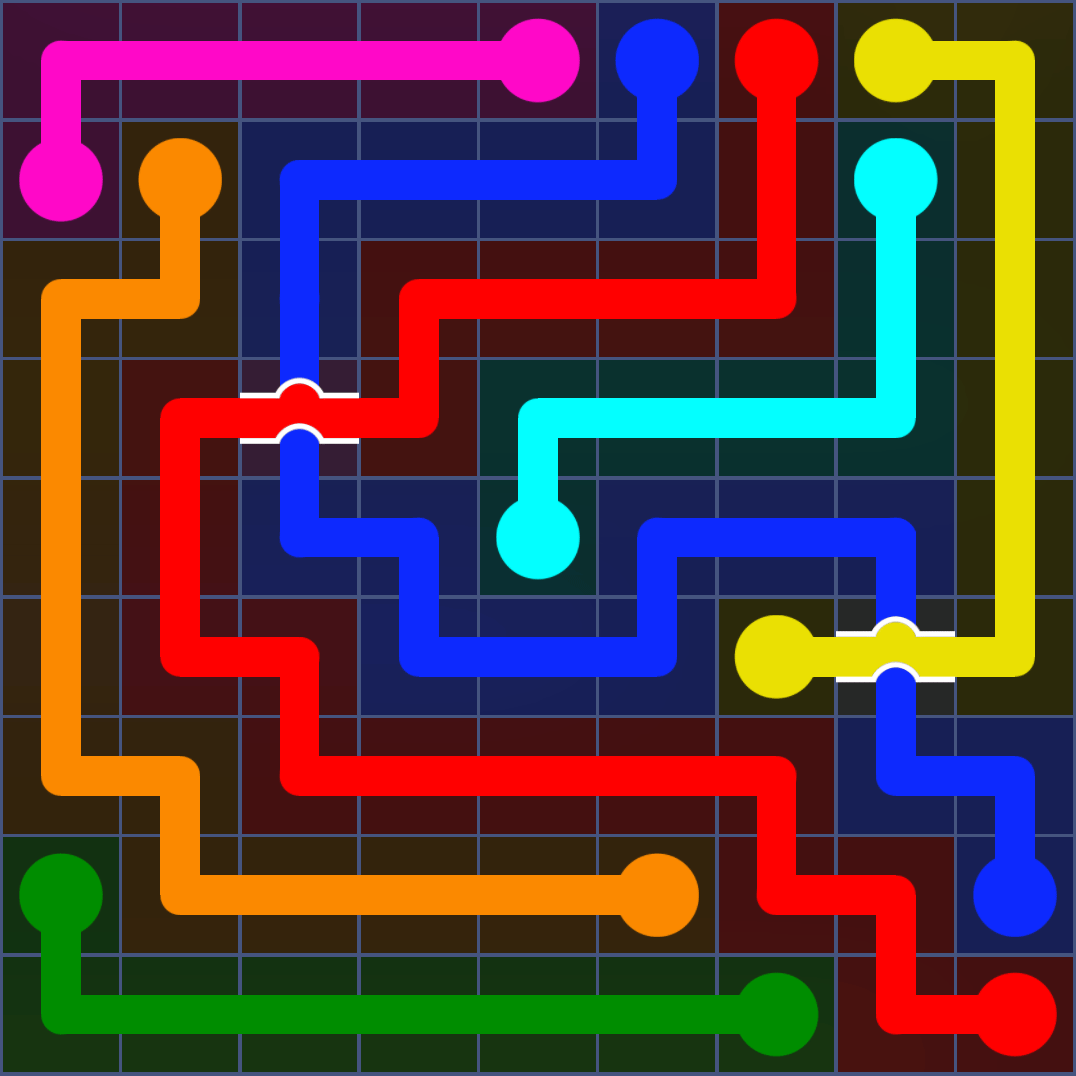 Flow Free 1169 Solution