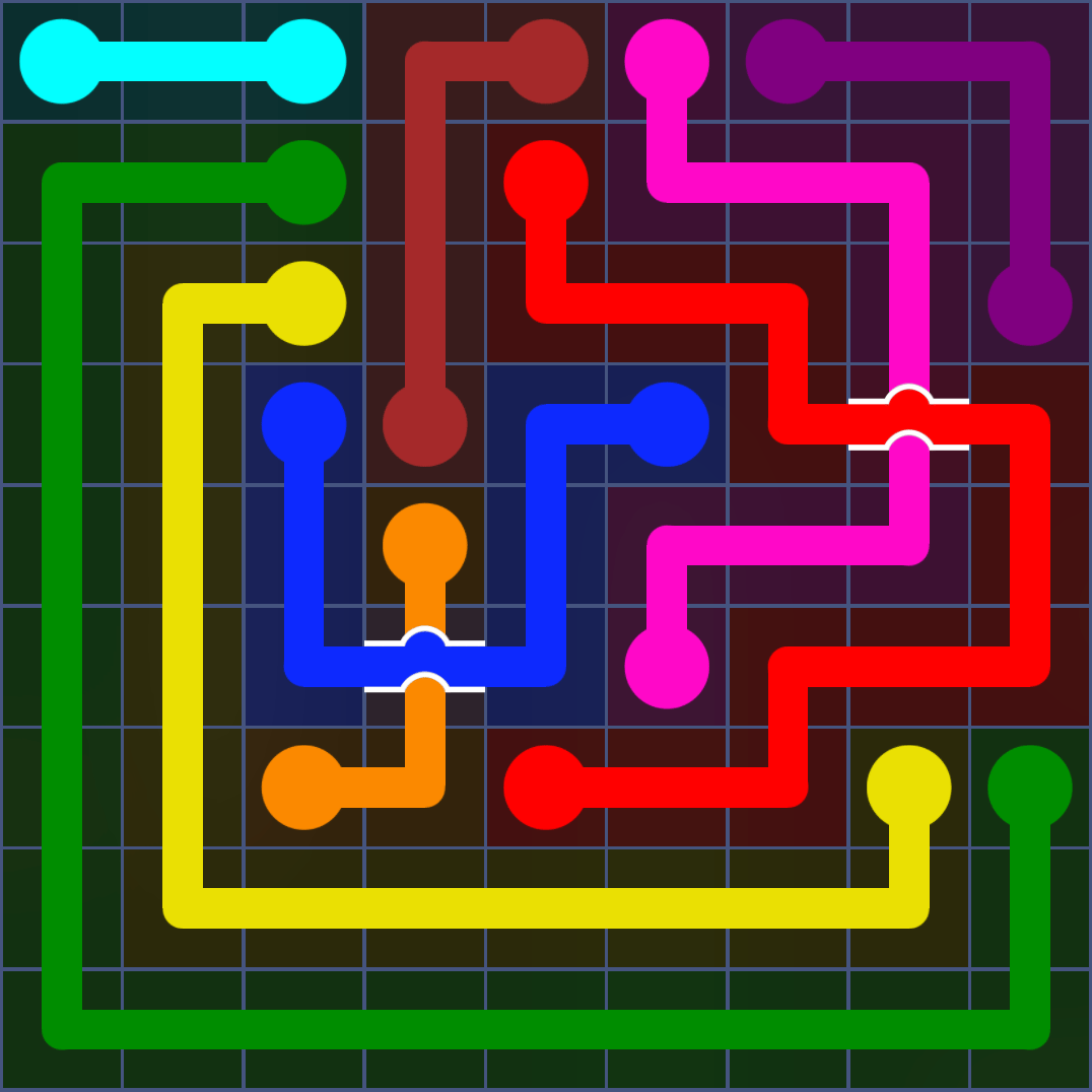 Flow Free 1191 Solution