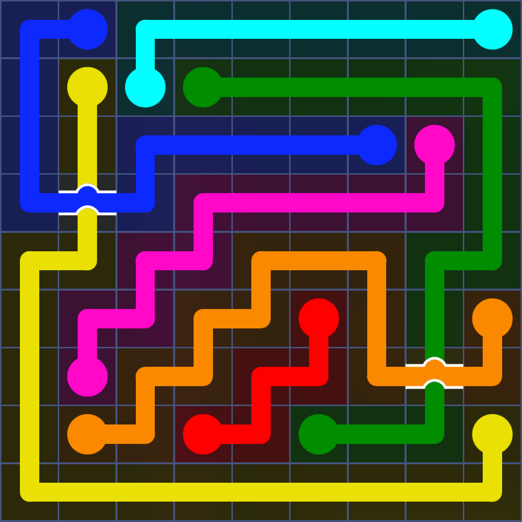 Flow Free 1117 Solution