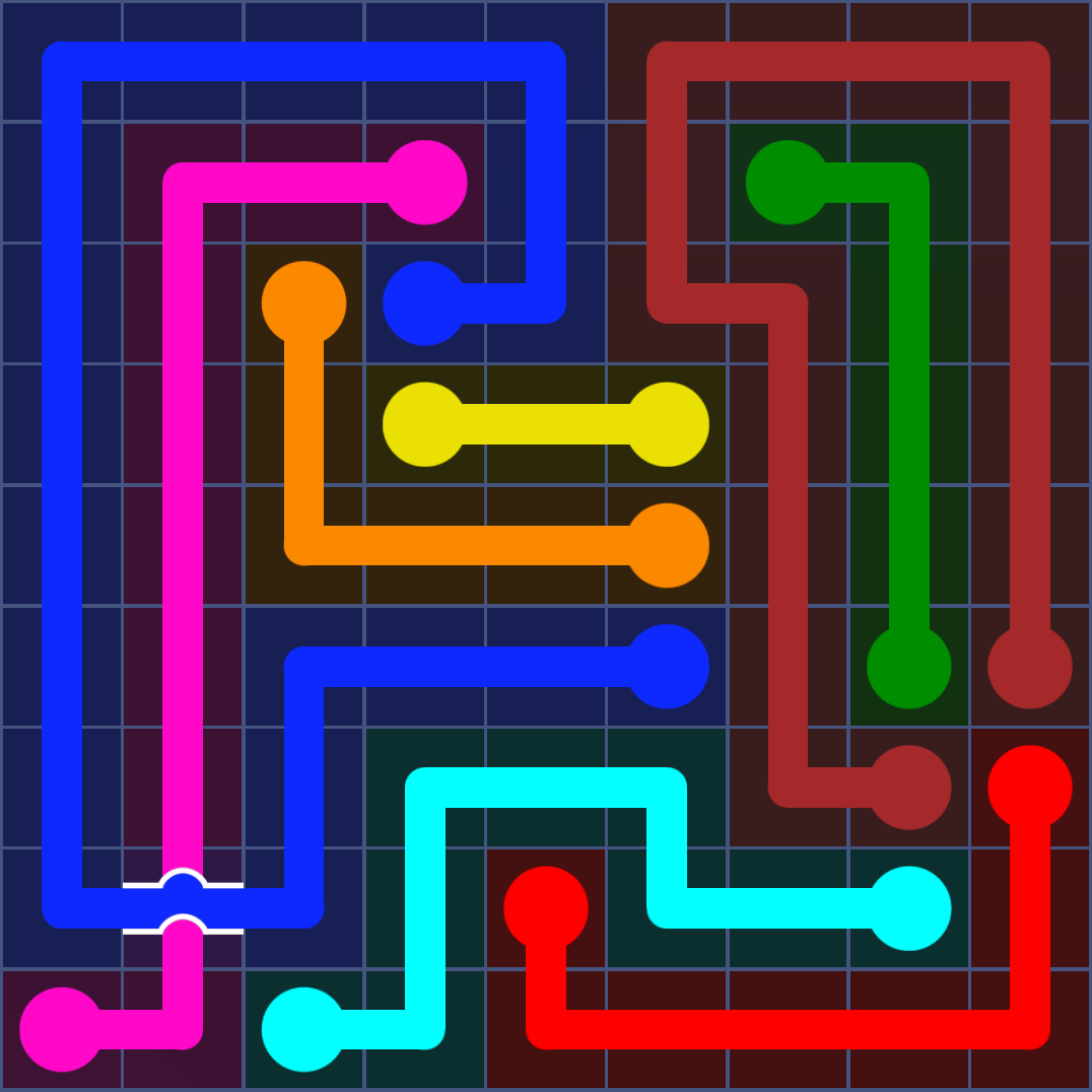 Flow Free 1193 Solution