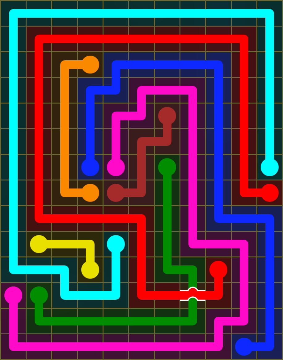 Flow Free 6252 Solution