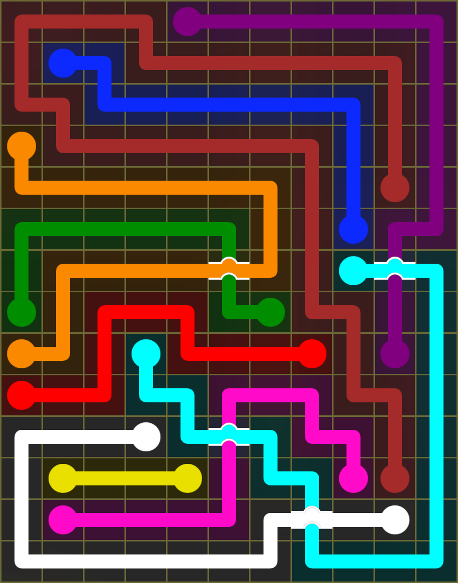 Flow Free 6267 Solution