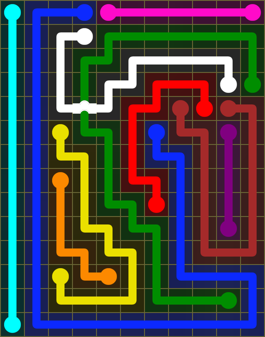 Flow Free 6422 Solution