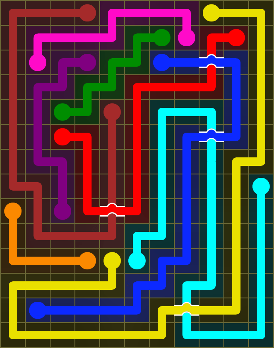 Flow Free 6426 Solution