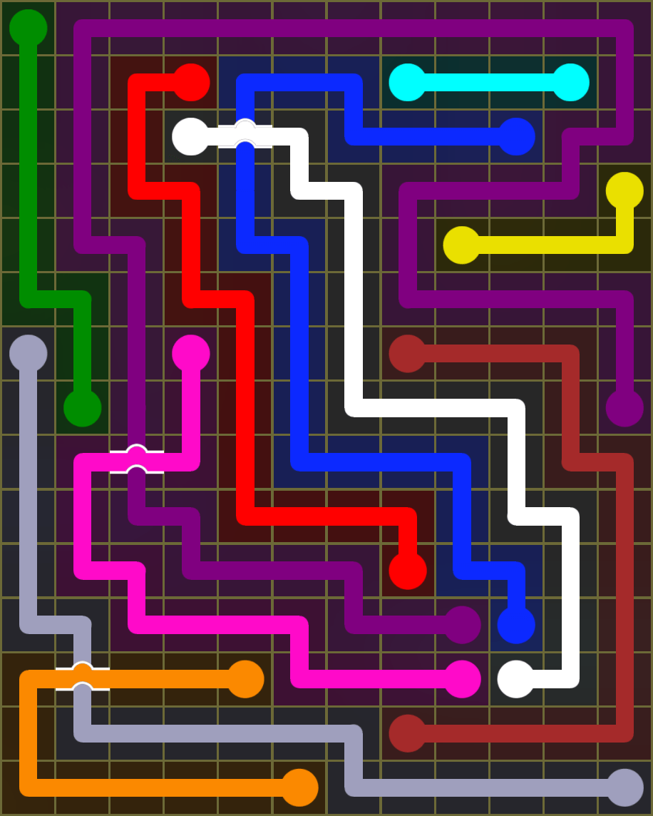 Flow Free 6769 Solution