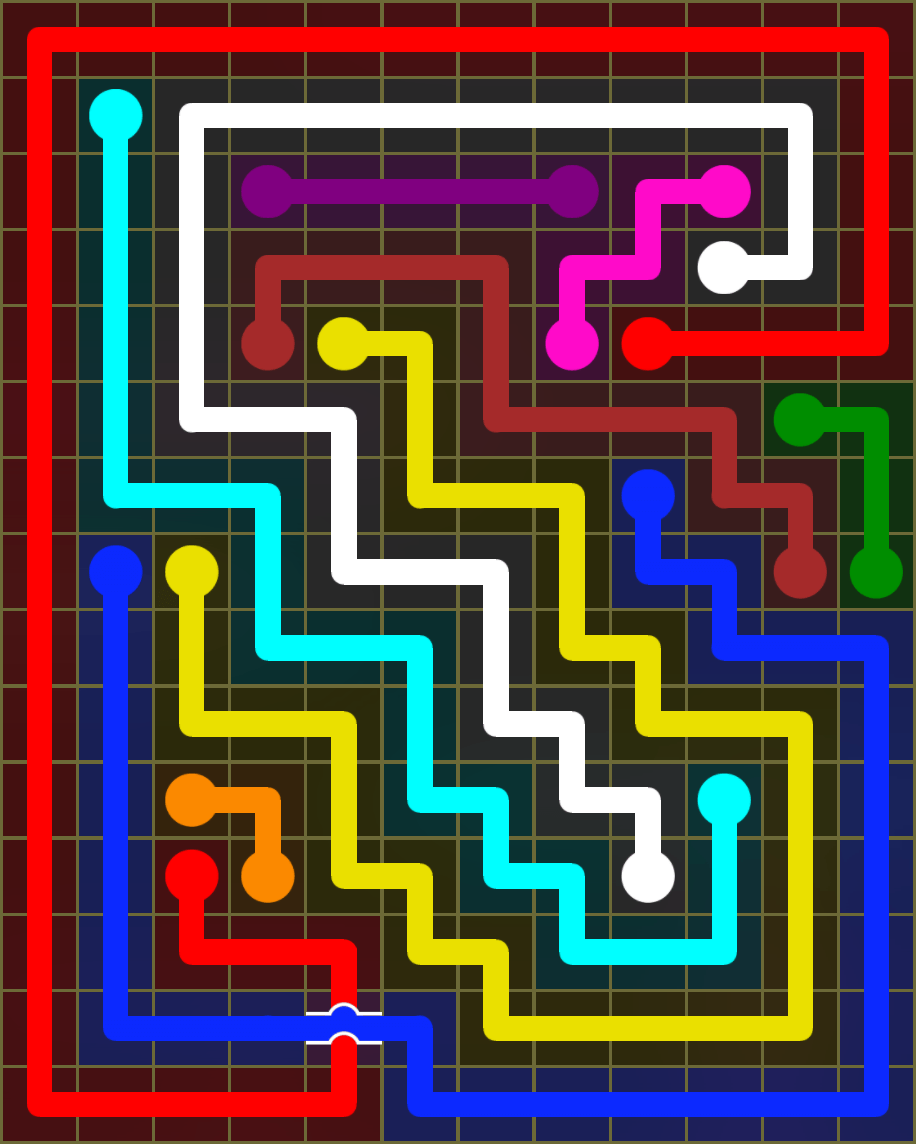Flow Free 6783 Solution