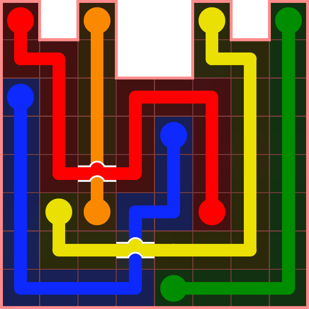 Flow Free 4342 Solution