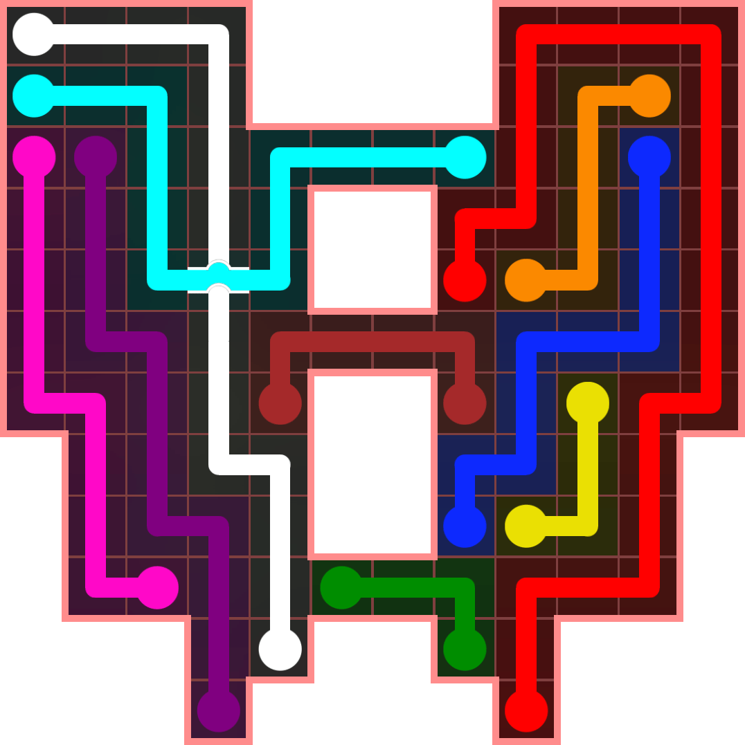 Flow Free 4386 Solution