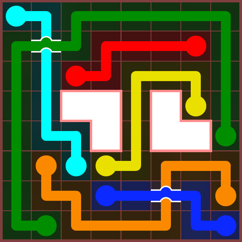 Flow Free 4481 Solution