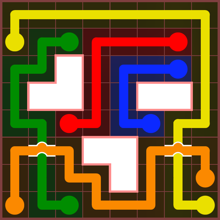 Flow Free 4482 Solution