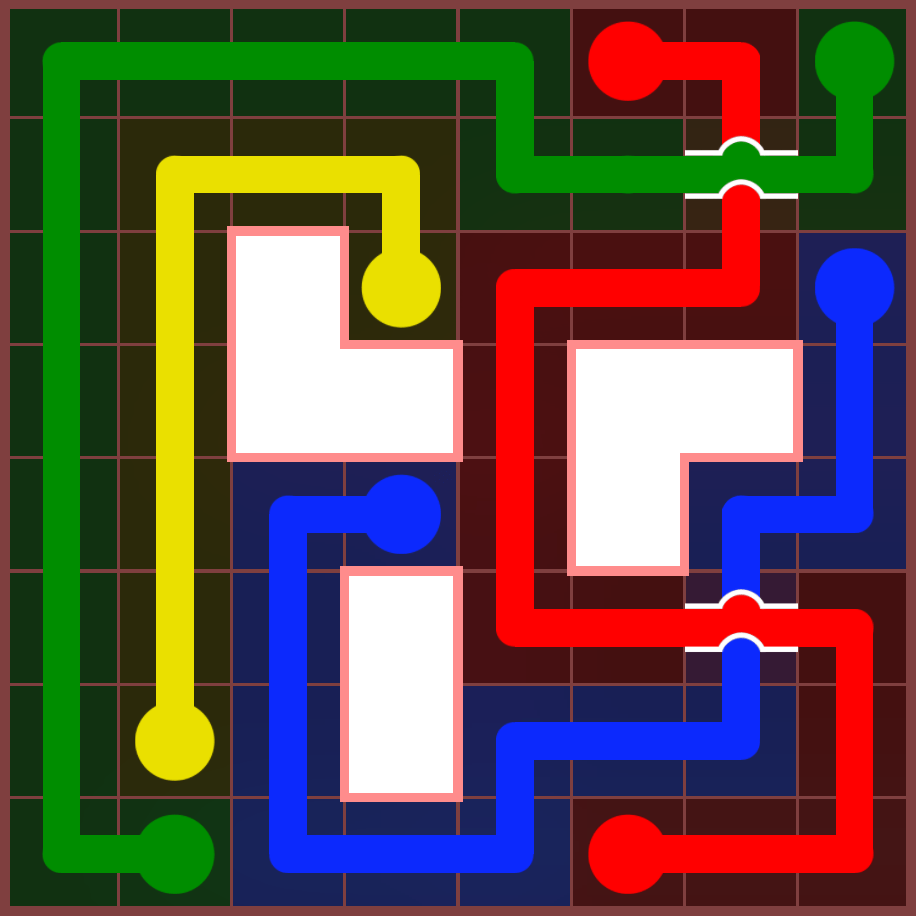 Flow Free 4485 Solution