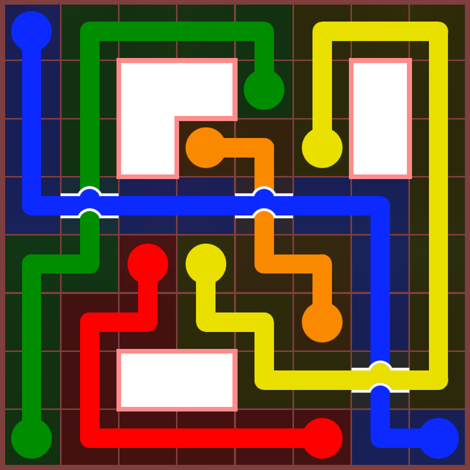 Flow Free 4486 Solution