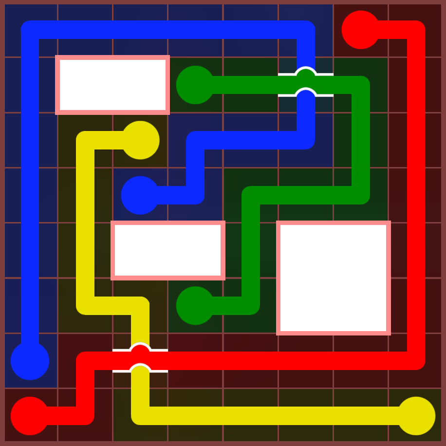Flow Free 4487 Solution