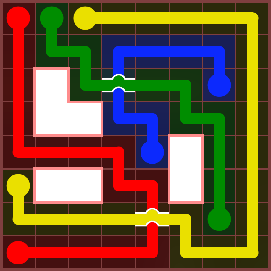 Flow Free 4489 Solution