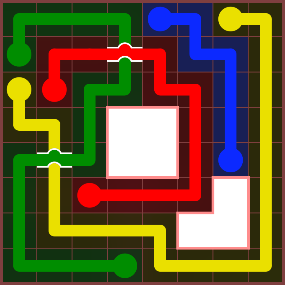 Flow Free 4491 Solution