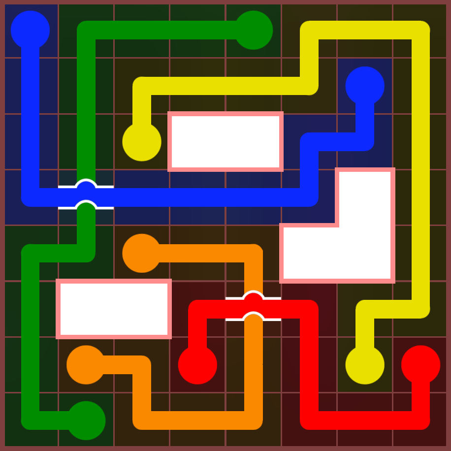 Flow Free 4494 Solution