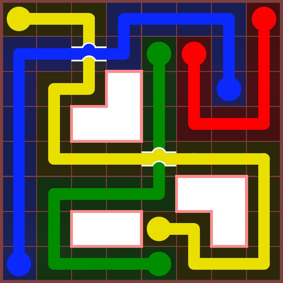 Flow Free 4495 Solution