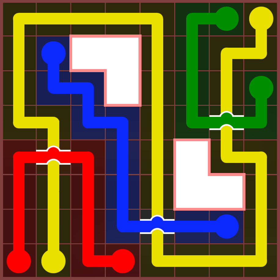 Flow Free 4497 Solution