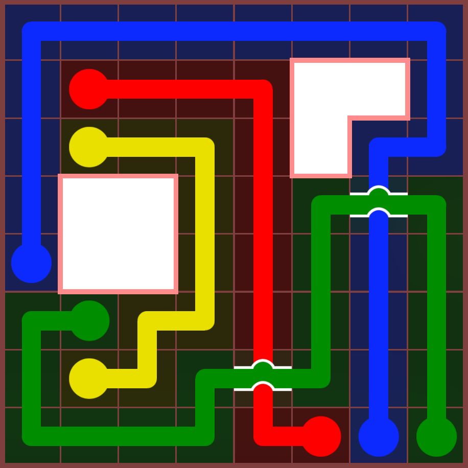 Flow Free 4475 Solution