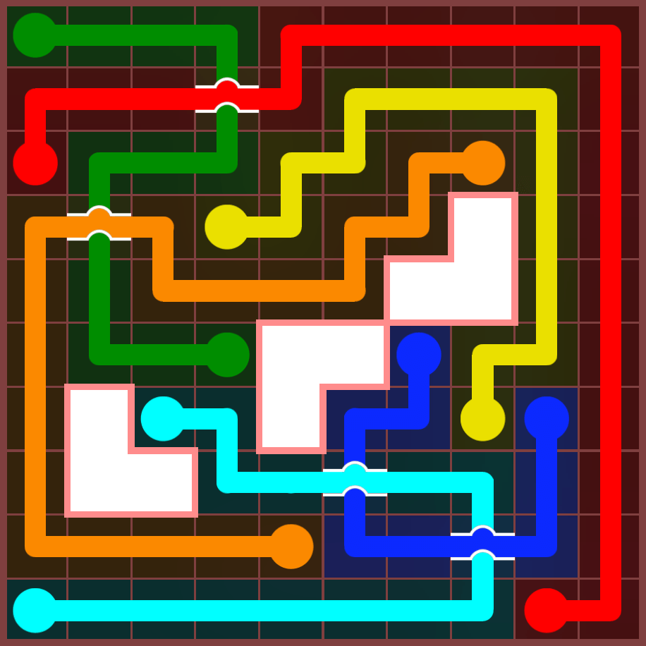 Flow Free 4535 Solution