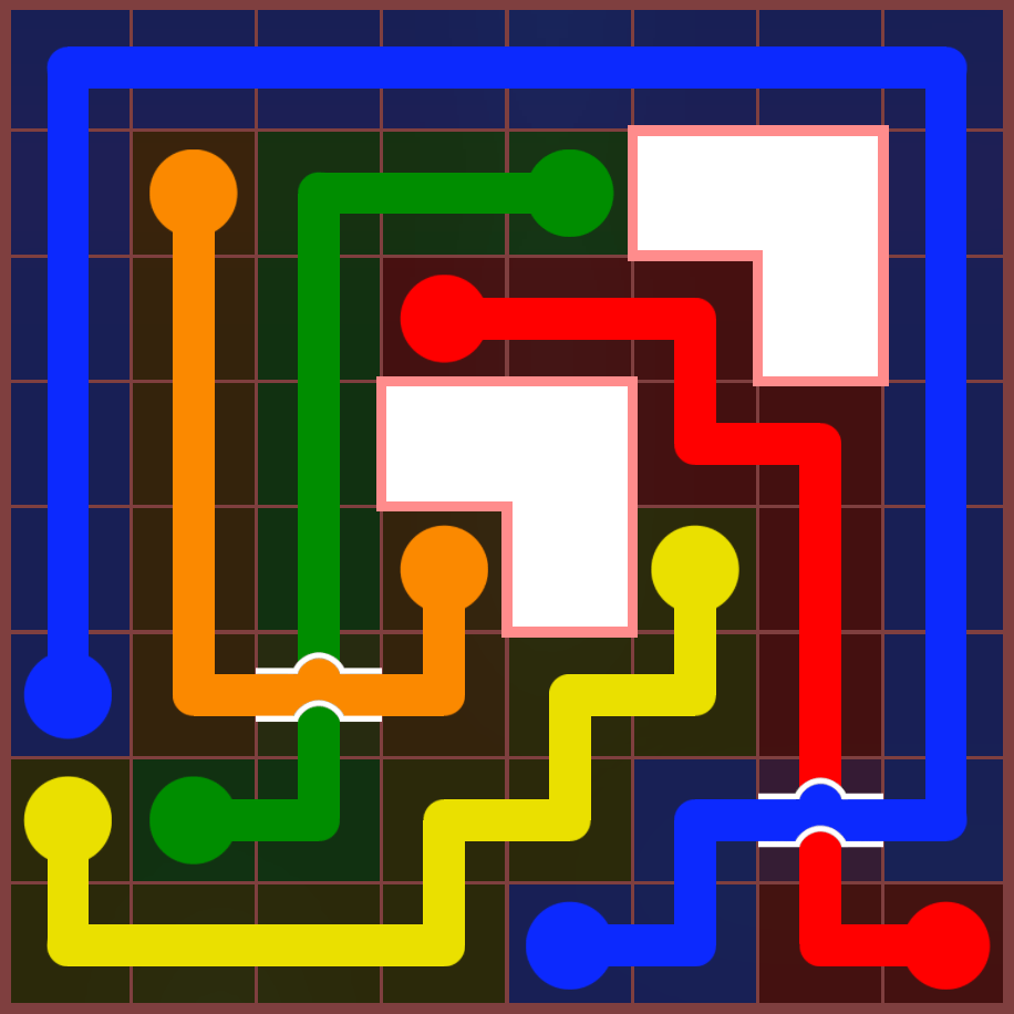 Flow Free 4479 Solution