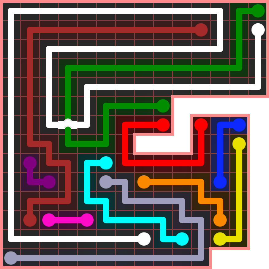 Flow Free 4744 Solution