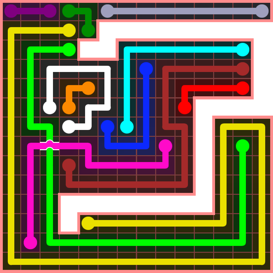 Flow Free 4747 Solution