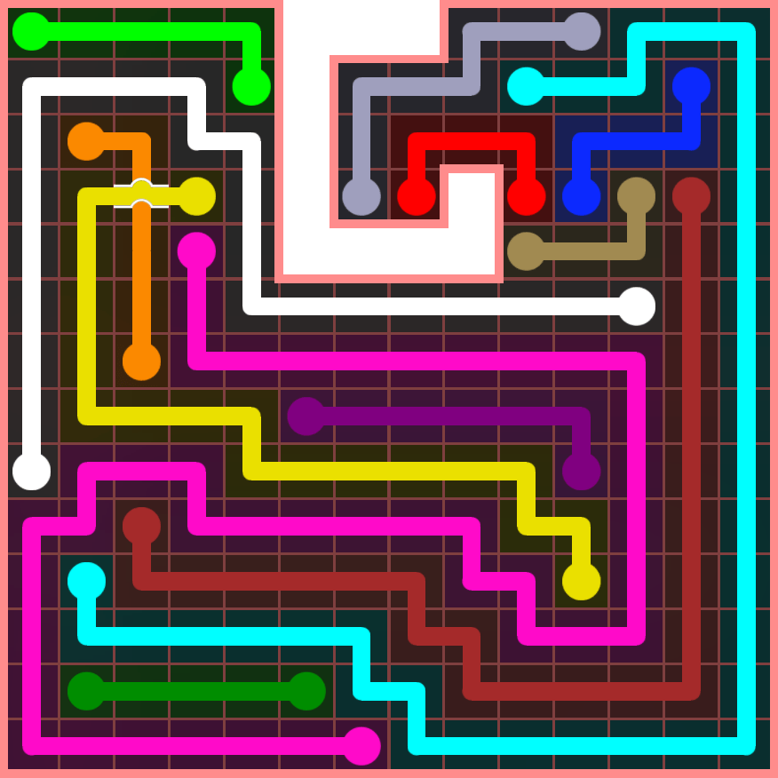 Flow Free 4757 Solution