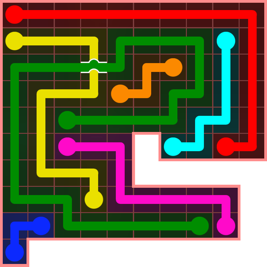 Flow Free 4642 Solution
