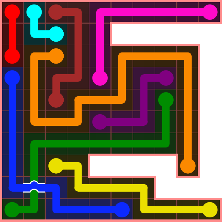 Flow Free 4643 Solution