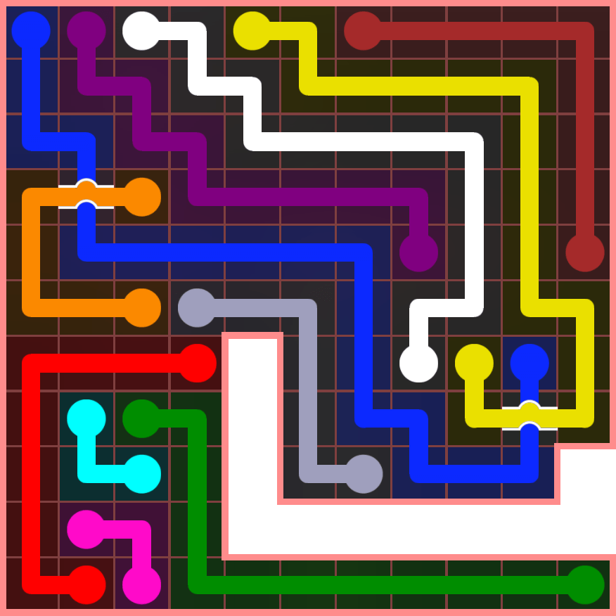 Flow Free 4652 Solution