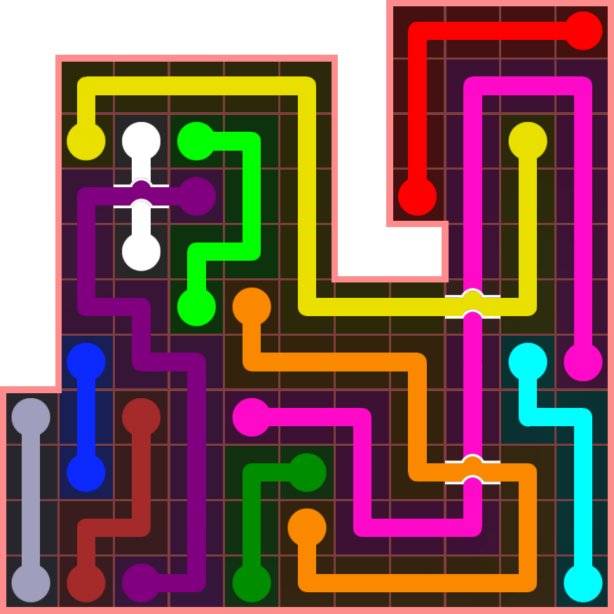 Flow Free 4653 Solution
