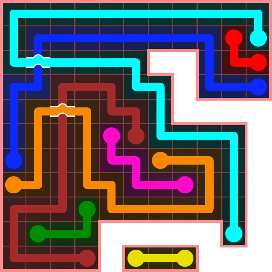 Flow Free 4662 Solution