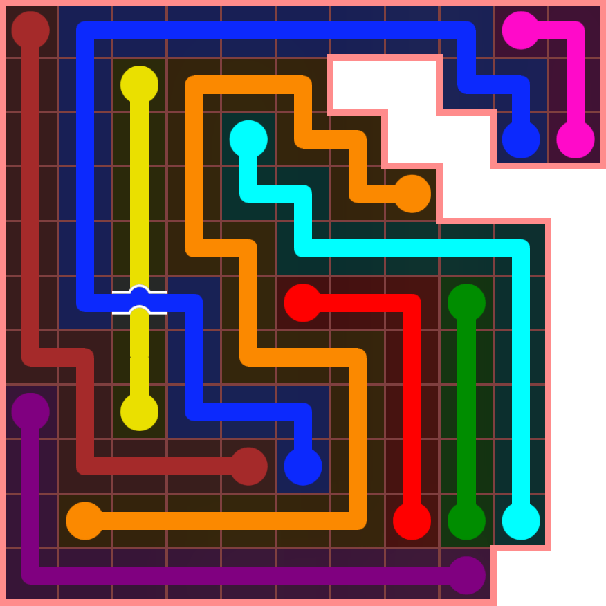 Flow Free 4679 Solution