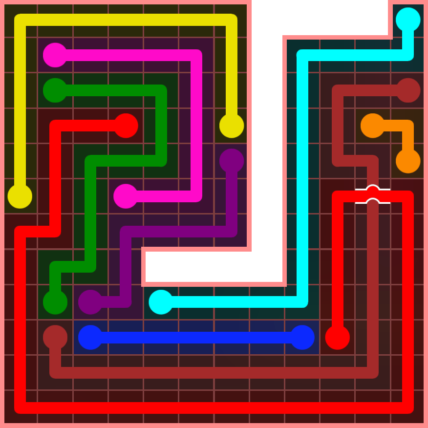 Flow Free 4691 Solution