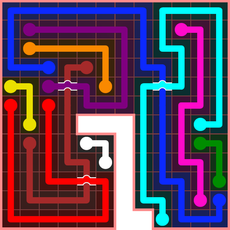 Flow Free 4692 Solution