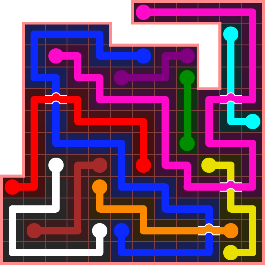 Flow Free 4695 Solution