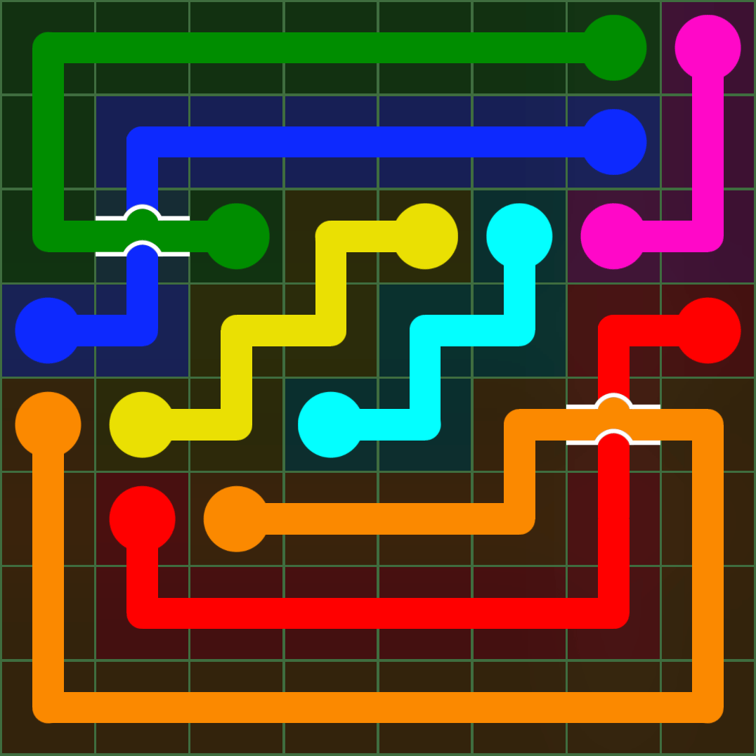 Flow Free 2492 Solution